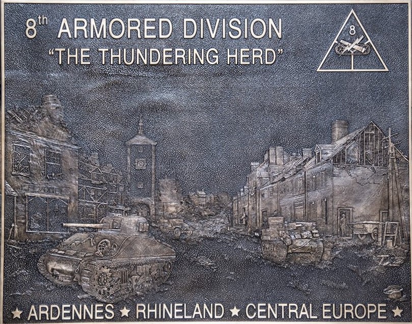Memorial to the 8th Armored Division
