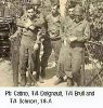 Pfc Catino, T/4 Daignault, T/4 Brull, & T/4 Schnorr, 18-A