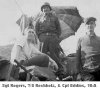 Sgt J. Rogers, T/5 H. Rocholz, & Cpl H. Eddins, 18-A