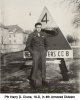 Pfc Harry D. Clune, 18-D, in 4th Armored Division