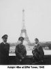 Hitler in Paris, 1940 (same spot as Lt. Gordon)
