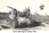 Tank training at Camp Polk