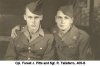 Cpl Forest J. Pitts and Sgt R. Taliaferro, 405-B