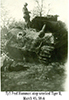 Wrecked Tiger II Tank, March 1945 T/5 Fred Hammond, 58-A