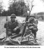 Pfc Lane Vanderslice and Joe Demko, 58-B with a German mortar