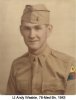 Lt Andy Waskie, 78-Med Bn, 1943