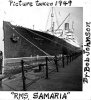 Troopship RMS Samaria - 1949
