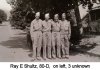 Ray E Shultz, 80-D,  on left, 3 unknown