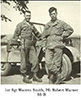 1st Sgt Warren Smith and Pfc Robert Warner, 88-B
