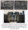 Cemetary in Aboucourt, FR in 1945, left 88th American graves, tended by locals; right, German graves, un-tended. Below, same cemetary, 1995. 88-Hq