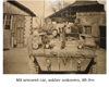 M8 armored car and unk, 88-Svc
