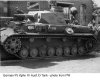 Photo taken from a German PW - a Pz Kpfw IV Aust. D tank
