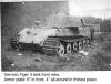 Front view of German Tiger II tank