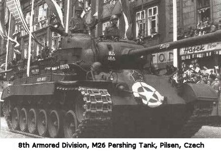 8th Armored Patton Tank