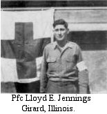 Pfc Lloyd E. Jennings