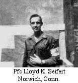 Pfc Lloyd K. Seifert