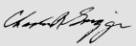 Signature of Capt Griggs