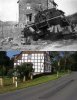 Osterode, Germany, then and now