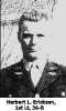 1st Lt. Herbert L. Erickson, 36-B, kia 5 Mar45