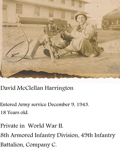 Pvt David Harrington