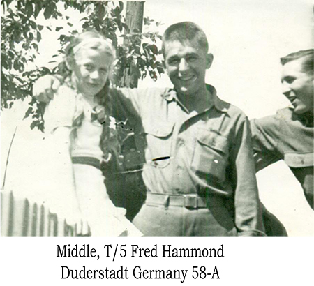 T/5 Fred Hammond,Duderstadt 58-A