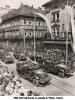 58th AIB half-tracks on parade in Pilzen, Czech