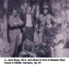 Lt. Jack Stype, 80-A, and others in front of Melanie Elias' house, Astfelt, Germany