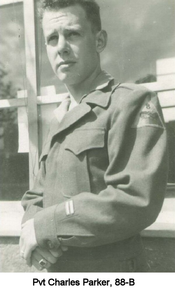 Pvt Charles Parker, 88-B