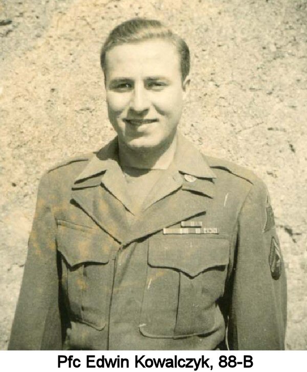 Pfc Edwin Kowalczyk, 88-B