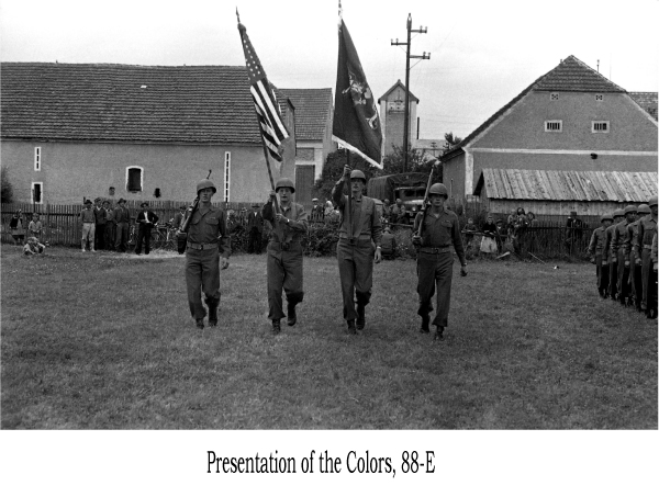 Presentation of the Colors, 88-E