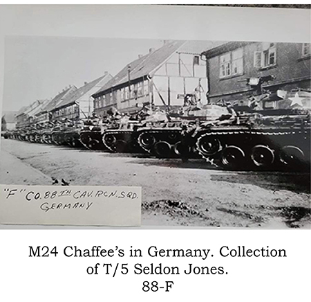 M24 Chaffee's, 88-F