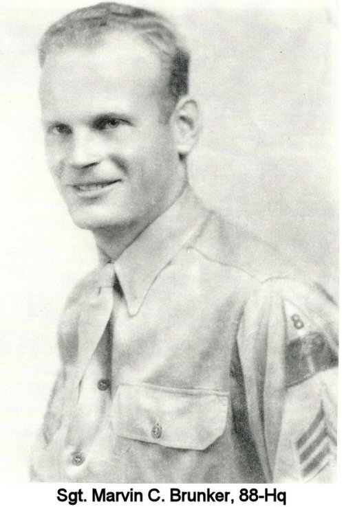 Sgt. Marvin C. Brunker, 88-Hq