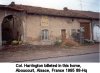 Col. Harrington billeted in this home, Aboucourt, Alsace, France 1995 88-Hq