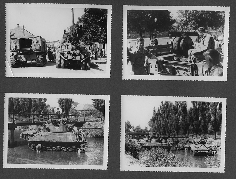 Villagers welcome 8th. - Stankov near Pilsen, Czech, 6 May 45