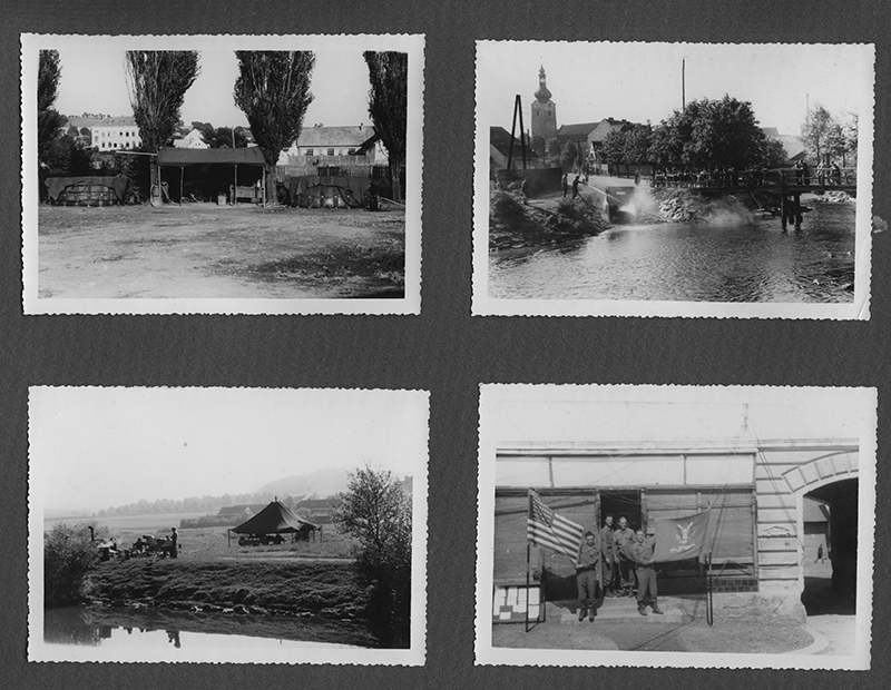 Villagers welcome 8th. - Stankov near Pilsen, Czech, 6 May 45