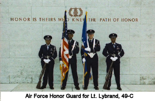 Air Force Honor Guard for Lt. Lybrand, 49-C