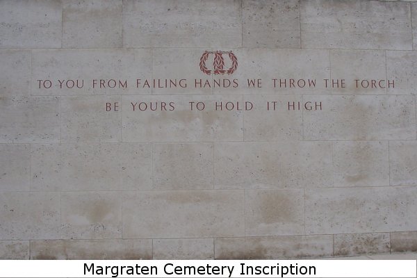 Scene from Margraten Cemetery