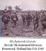 8th AD relieves British 7th Armoured Div Roermond