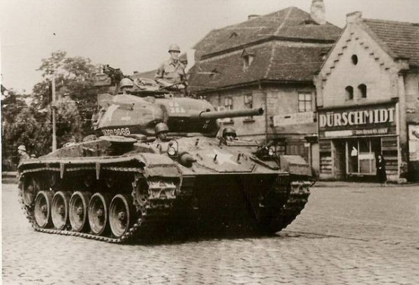 Parade - Pilsen, Czech, 15 Jun 45